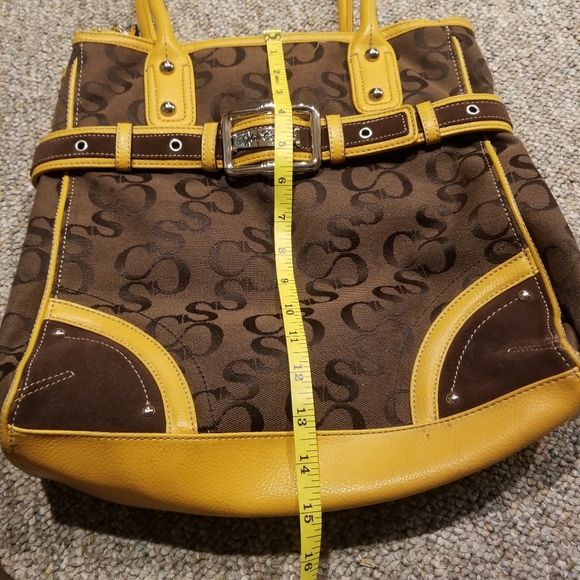 Sophia Caperelli Women's Large Signature Handbag w/Leather trim - Picture 6 of 14